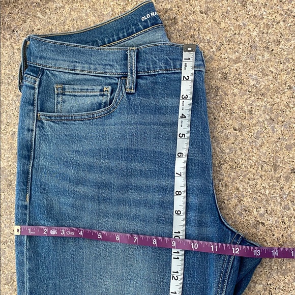 Old Navy Wow Boyfriend Mid-Rise 12 Blue Jeans MUSTY - Picture 5 of 17